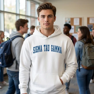Sigma Tau Gamma Letterman Hooded Sweatshirts