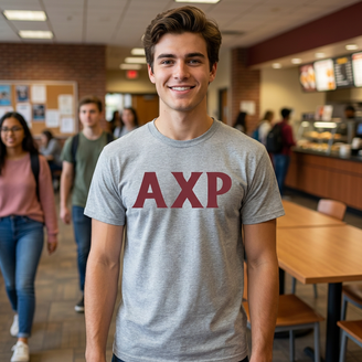 Alpha Chi Rho Letter T-Shirt