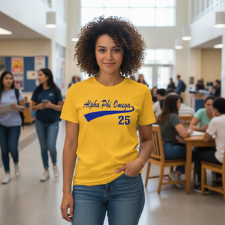 Alpha Phi Omega Tail T-Shirt