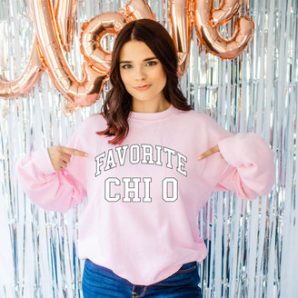 Favorite Chi Omega Crewneck Sweatshirt