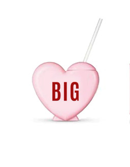 Big Sister Heart Shaped Tumblers