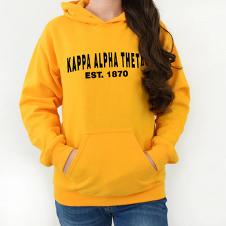 Kappa Alpha Theta Established Hooded Sweatshirts