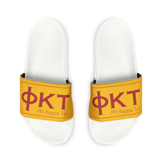  Phi Kappa Tau Slide Sandals 