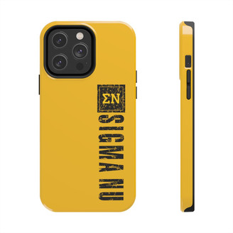  Sigma Nu Vertical Tough Phone Cases, Case-Mate 