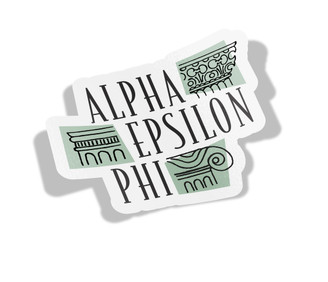 Alpha Epsilon Phi Top Selling Sticker