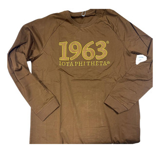  Iota Phi Theta Year Twill Long Sleeve Tee 