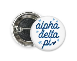  ADPi Alpha Delta Pi Star Button 