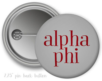  Alpha Phi Button 