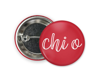 ChiO Chi Omega Kem Button