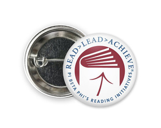 PiPhi Pi Beta Phi Read Lead Achieve  Greek Pinback Sorority  Button