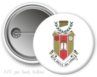 SAI Sigma Alpha Iota Crest Button