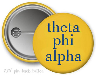  TPA Theta Phi Alpha Simple Button 