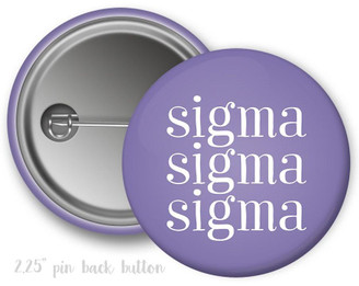  TriSigma Sigma Sigma Sigma Simple Button 