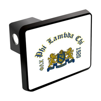  Phi Lambda Chi Trailer Hitch Cover Insert 