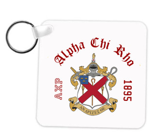 Alpha Chi Rho Crest Key Chain