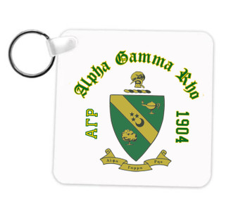 Alpha Gamma Rho Crest Key Chain