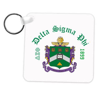 Delta Sigma Phi Crest Key Chain