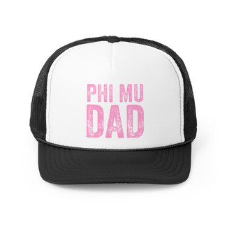 Phi Mu Dad Trucker Caps