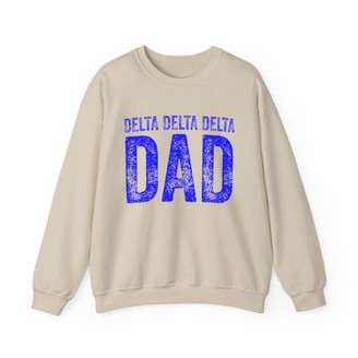  Delta Delta Delta Dad Crewneck Sweatshirts 