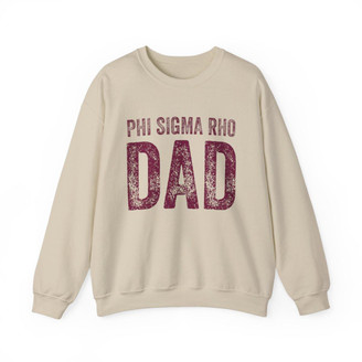  Phi Sigma Rho Dad Crewneck Sweatshirts 