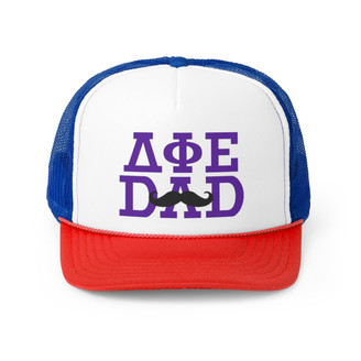  Delta Phi Epsilon Dad Stache Trucker Caps 