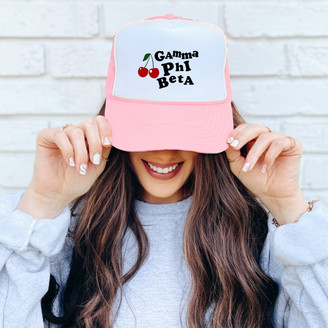 Gamma Phi Beta Cherry Trucker Caps