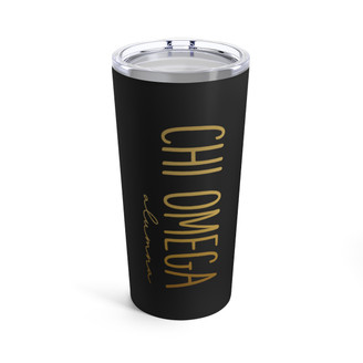 Chi Omega Alumna Sorority Tumbler 20oz