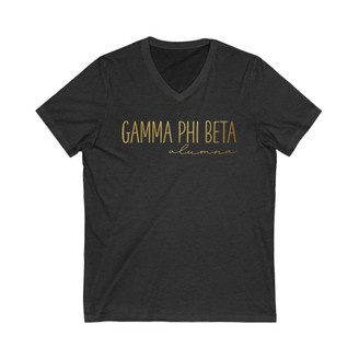  Gamma Phi Beta Alumna V-Neck Tee 
