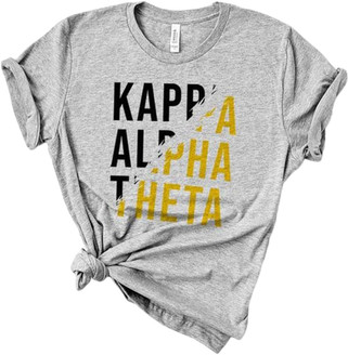 Kappa Alpha Theta Ripped Favorite Tees