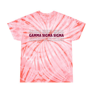 Gamma Sigma Sigma Step Tie-Dye Tee