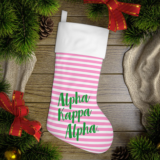 Alpha Kappa Alpha Holiday Stocking