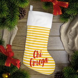 Chi Omega Holiday Stocking