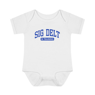 Sigma Delta Tau In Training Onesie