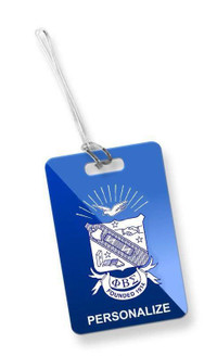  Phi Beta Sigma Luggage Tag 