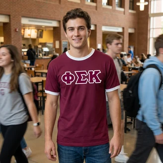 Phi Sigma Kappa Fraternity Classic Lettered Jersey