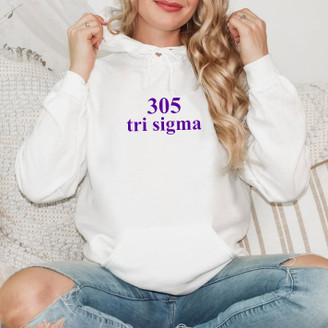 Area Code Sigma Sigma Sigma Sweatpants & Hoodie Set