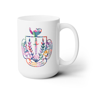 Rainbow NPC Floral Large Mug 15oz