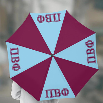  Pi Beta Phi Semi-Automatic Foldable Umbrella 