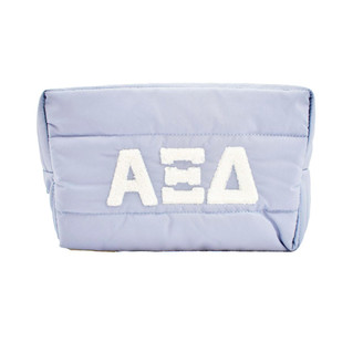  Alpha Xi Delta Puffer Style Makeup Bag 
