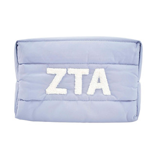  Zeta Tau Alpha Puffer Style Makeup Bag 