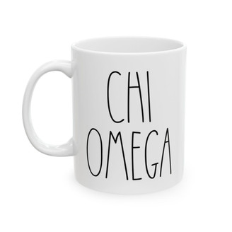 Chi Omega MOD Coffee Mug