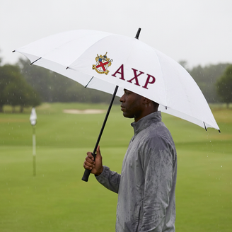 Alpha Chi Rho Fraternity Golf Umbrella 30"