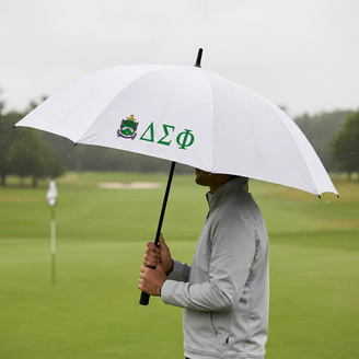 Delta Sigma Phi Fraternity Golf Umbrella 30"