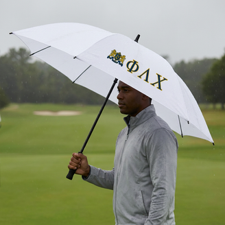 Phi Lambda Chi Fraternity Golf Umbrella 30"