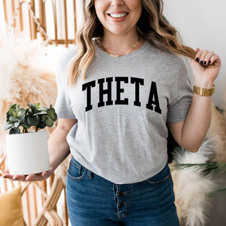 Printify Kappa Alpha Theta Basic Nickname Tee 