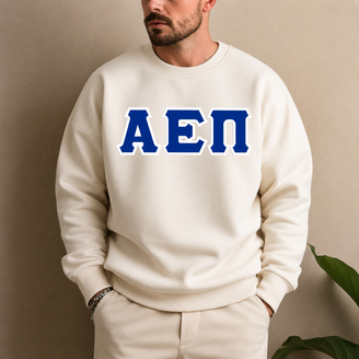 Alpha Epsilon Pi - 2 Day Ship Twill Crewneck Sweatshirt