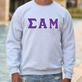  Sigma Alpha Mu - 2 Day Ship Twill Crewneck Sweatshirt 