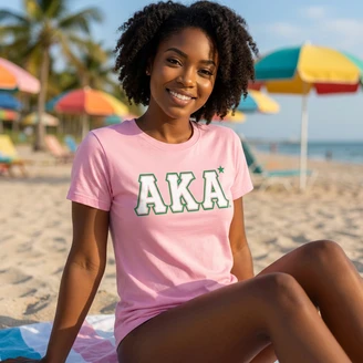 Alpha Kappa Alpha - 2 Day Ship Twill Tee