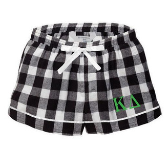  Kappa Delta Flannel Plaid Short- PJ's 