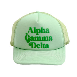 Alpha Gamma Delta New Trucker Caps